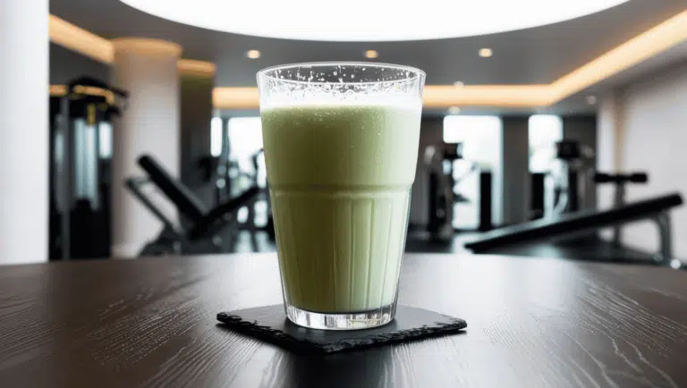 A protein shake for a lifter who wants to build muscle.