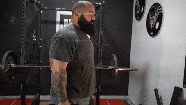 Coach Lucero shows how to do hammer curls.