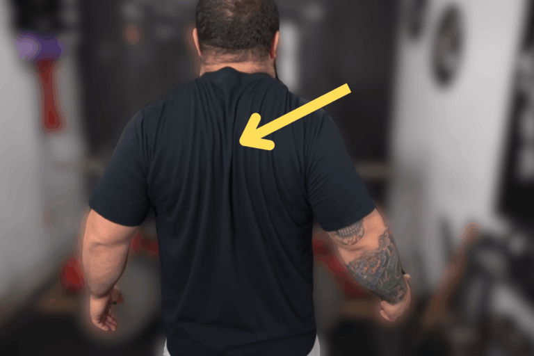 This area between the shoulder blades is the key for improving your lifts.